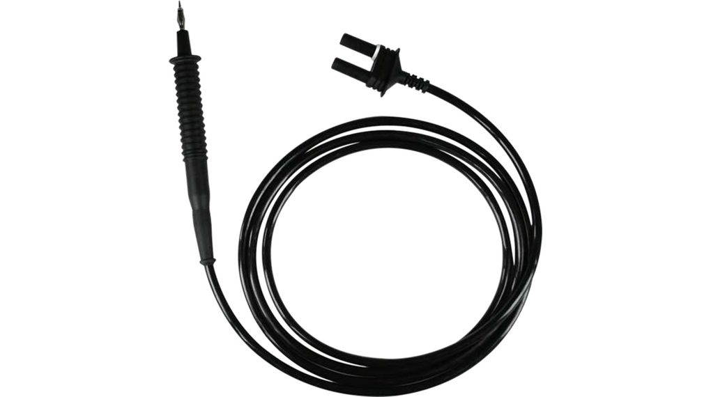 Kabel til tastehoved PVC 2m Sort
