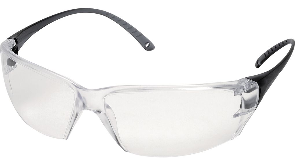 Sportinspirierte Schutzbrille mit ungetönten Gläsern Beschlaghemmend / Kratzfest