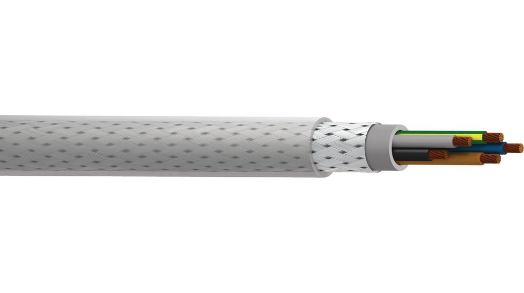Multicore Cable, CY Copper Shield, PVCx 1.5mm², 100m, Transparent