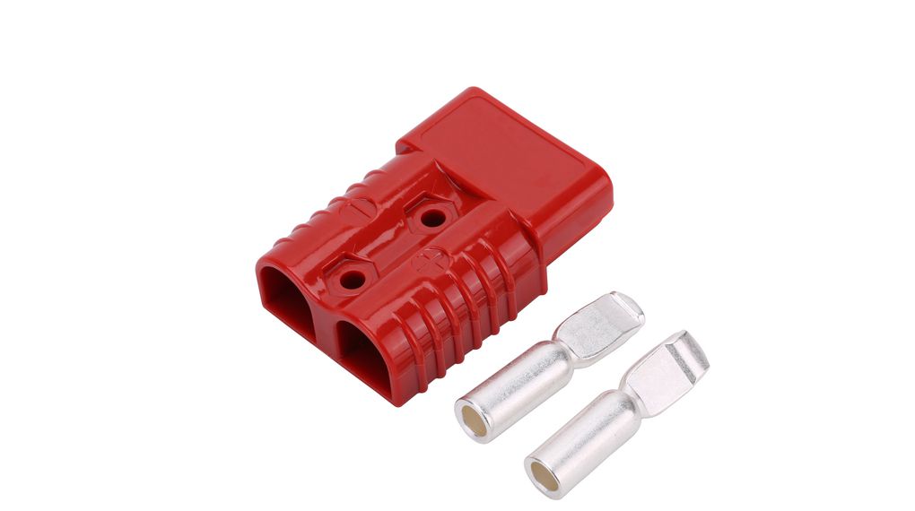Battery Connector Kit, Neutral, Red, 175A, Poles - 2