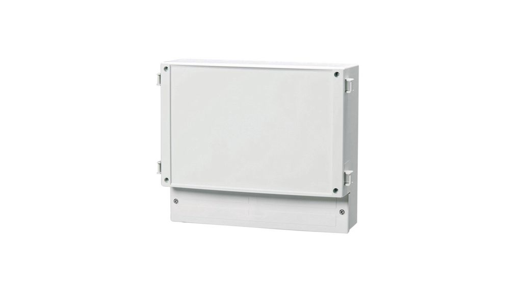 ABS-Kunststoffgehäuse Typ 2000 GR – 103 X 62 X 26 Mm, Grau, Erodierte Oberfläche, Mit Platinedomen & 2 Gehäuseschrauben