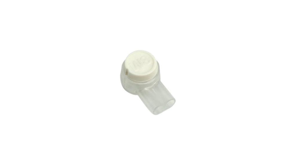 Splice Connector, White, 0.4 ... 0.9mm², Pack of 100 pieces