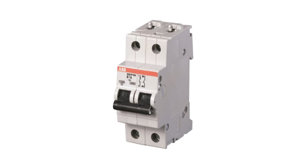 Miniatur-Leitungsschutzschalter, B, 16A, 440V, IP20 / IP40