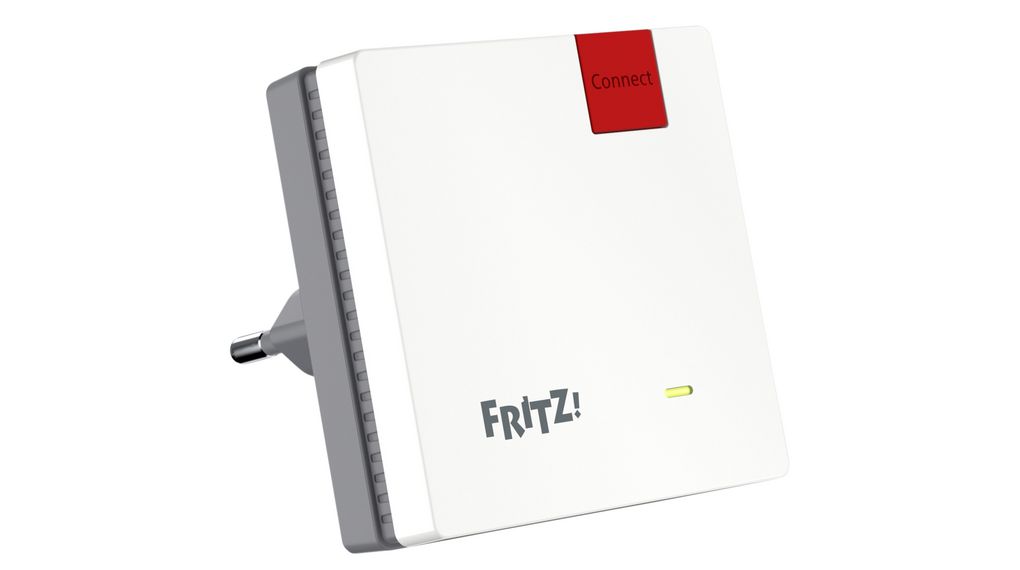 FRITZ!Repeater 600, EU Type C (CEE 7/16) Plug, 600Mbps, 802.11n