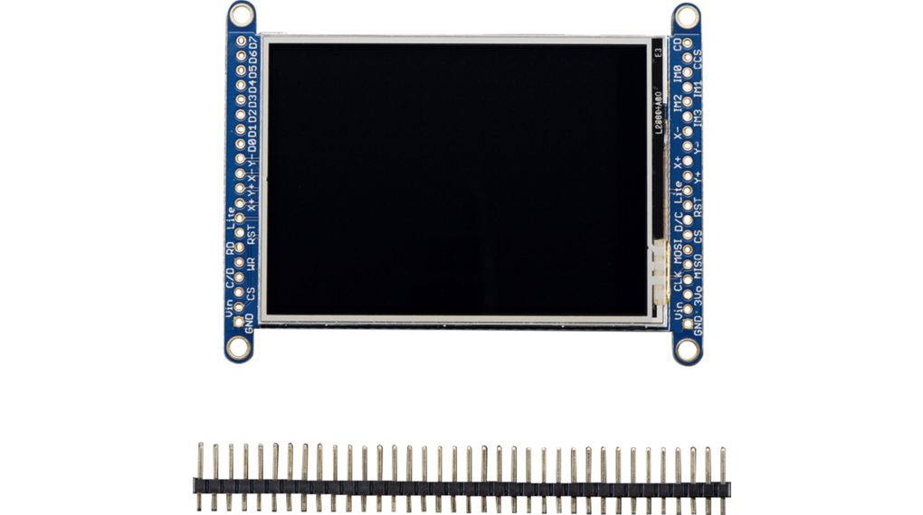 2.8" TFT LCD with Touchscreen
