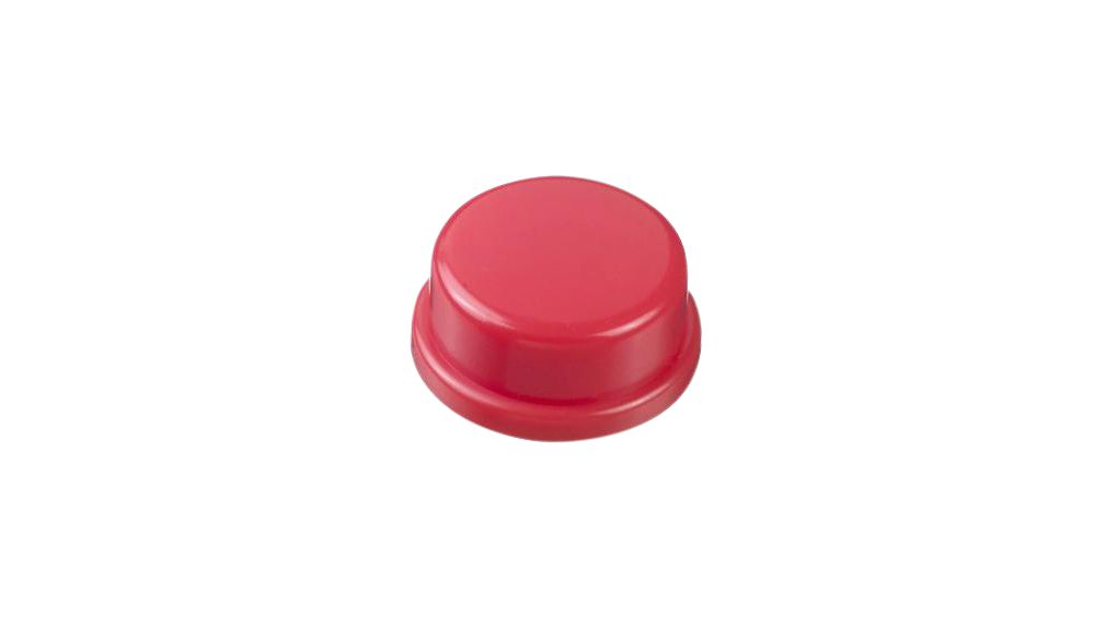 Schalterkappe Rund 13mm Rot Taktile Schalter, Serie PHAP5-50, Apem