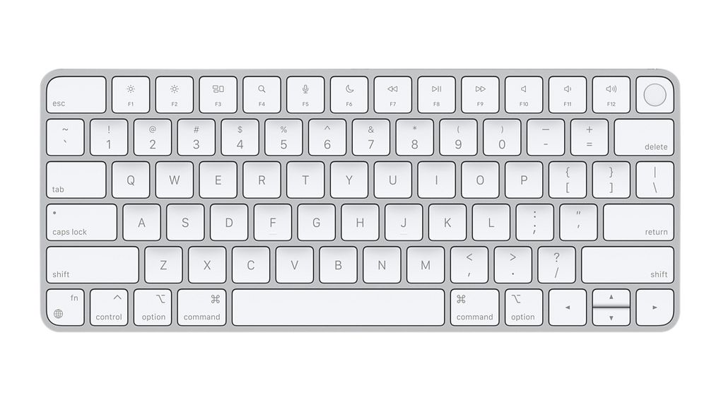 Keyboard with Touch ID, Magic, US English, QWERTY, Lightning, Wireless / Cable / Bluetooth