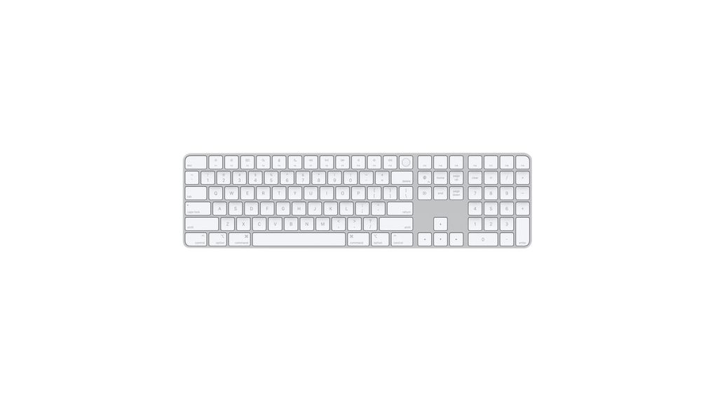 Keyboard with Touch ID, Magic, IT Italy, QWERTY, Lightning, Wireless / Cable / Bluetooth
