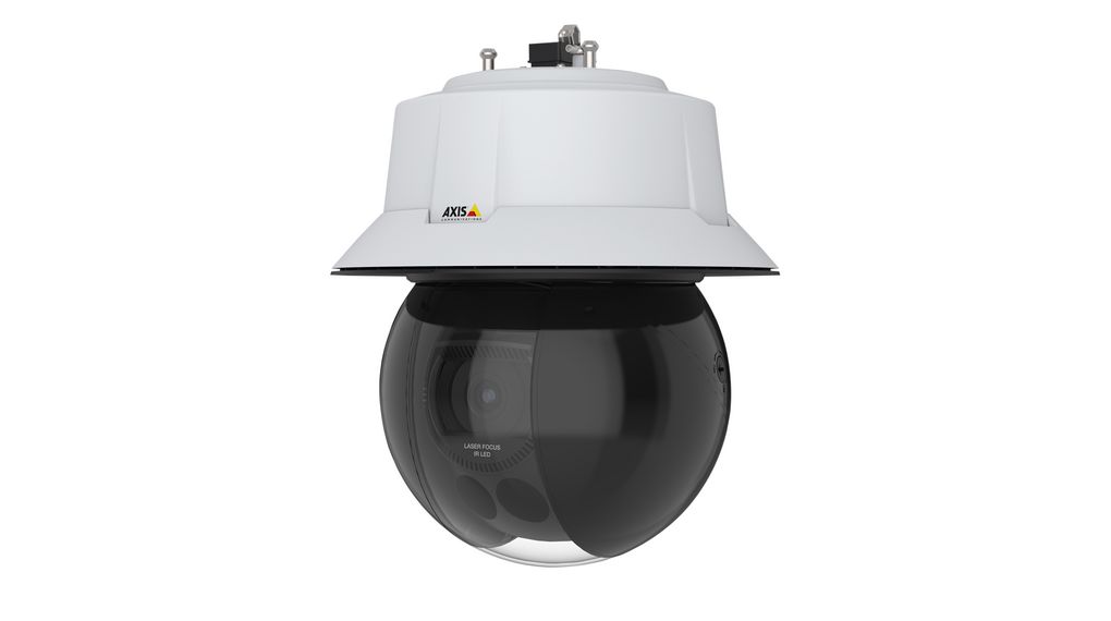 Outdoor Camera, PTZ Dome, 1/2" CMOS, 60.6°, 1920 x 1080, White