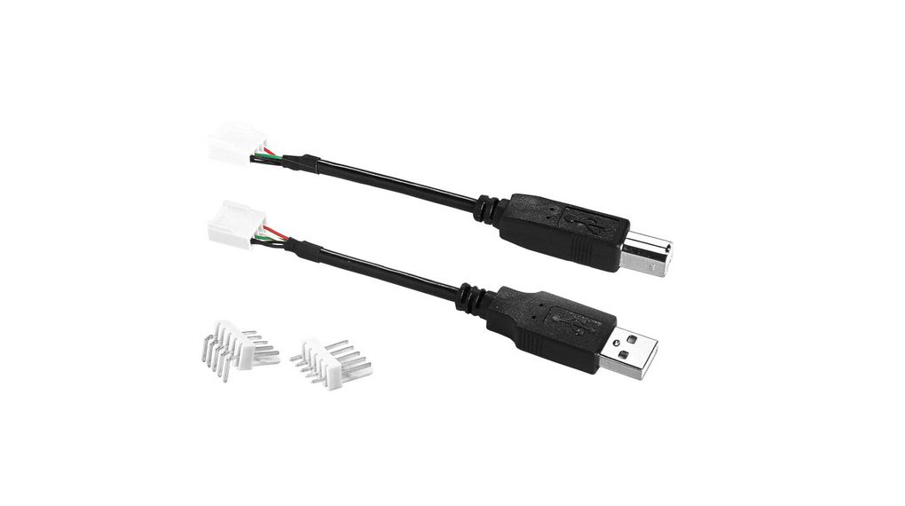 Connector, USB-A 3.0, Aljzatlemez, Panelre szerelhető