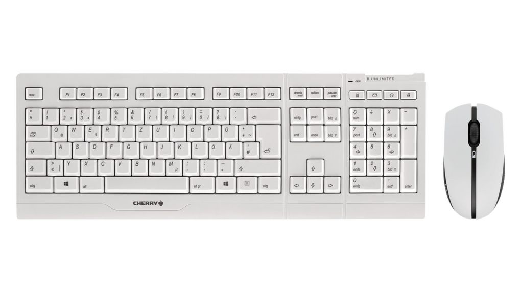 JD-0410DE-0 | Cherry Keyboard and Mouse, 2000dpi, B.Unlimited 3.0, DE ...