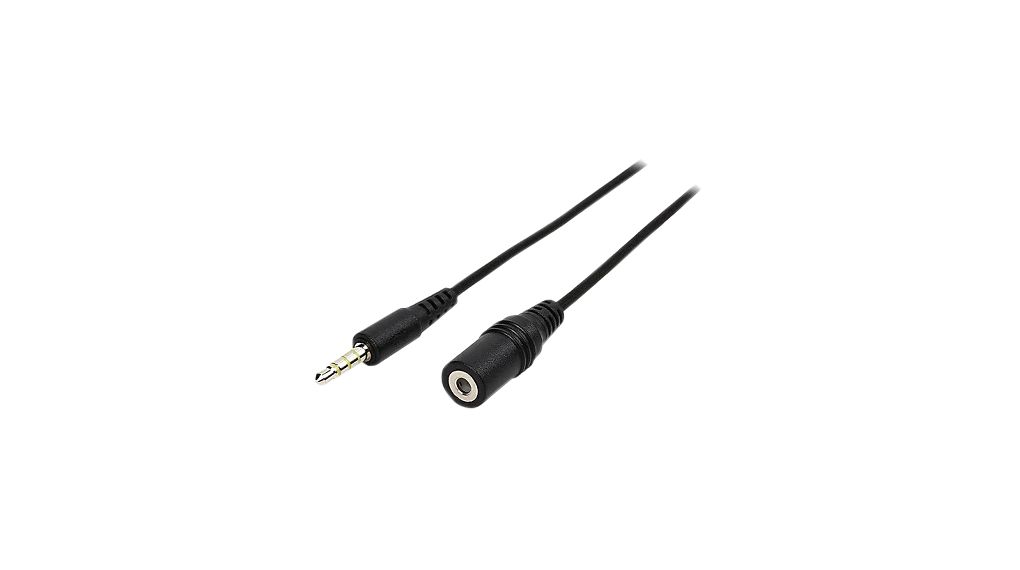 Extension Cable for Table Microphone, 4-pin Mini Jack Cables, 9m, Table Mic 20 / Table Mic 20 XLR / Table Microphone 60