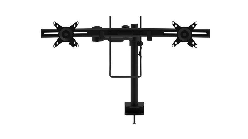 Viewmate Adjustable Dual Monitor Arm 7.5kg 75x75 / 100x100 Zwart