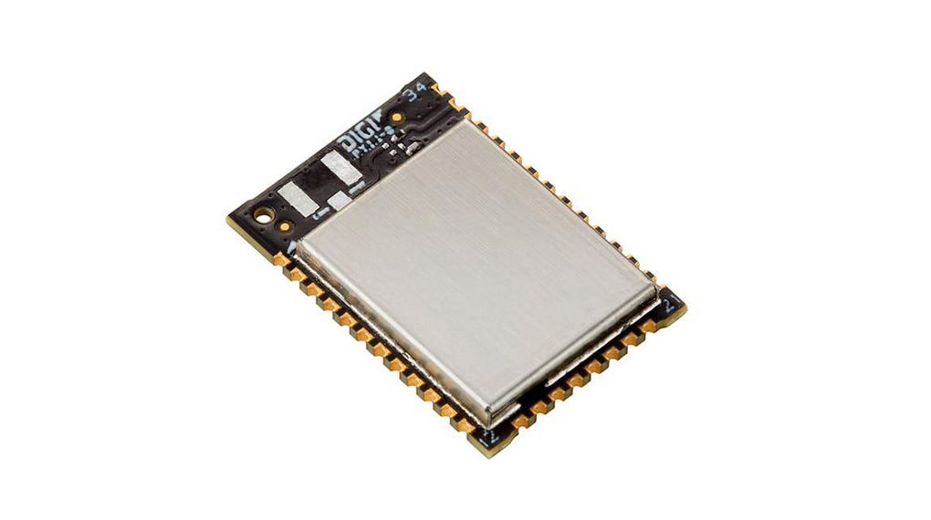 ZigBee Module, Micro Form-Factor, 2.4GHz, Trace, SMD, ZigBee / DigiMesh / 802.15.4 / BLE