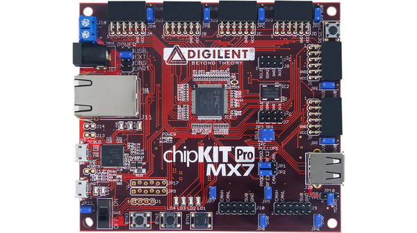 chipKIT™ Pro MX7 Board USB / USB OTG / Ethernet (LAN) / SPI / UART / CAN / I²C / PWM PIC32MX795F512L