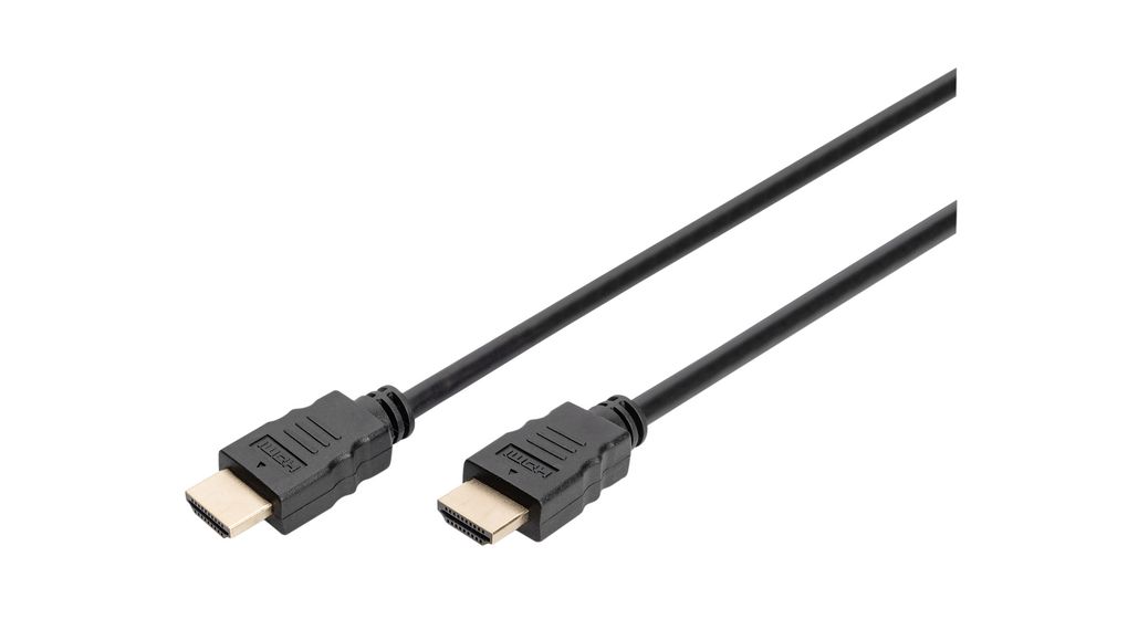 Videokabel, HDMI-kontakt - HDMI-kontakt 2m
