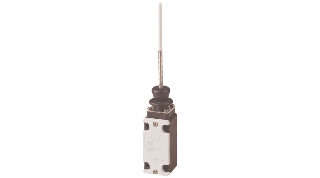 Limit Switch, Spring Rod, Plastic, 1NC / 1NO, Snap Action