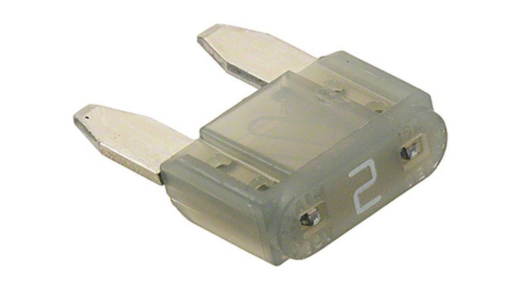 2A Grey Blade Car Fuse, 32V ac/dc