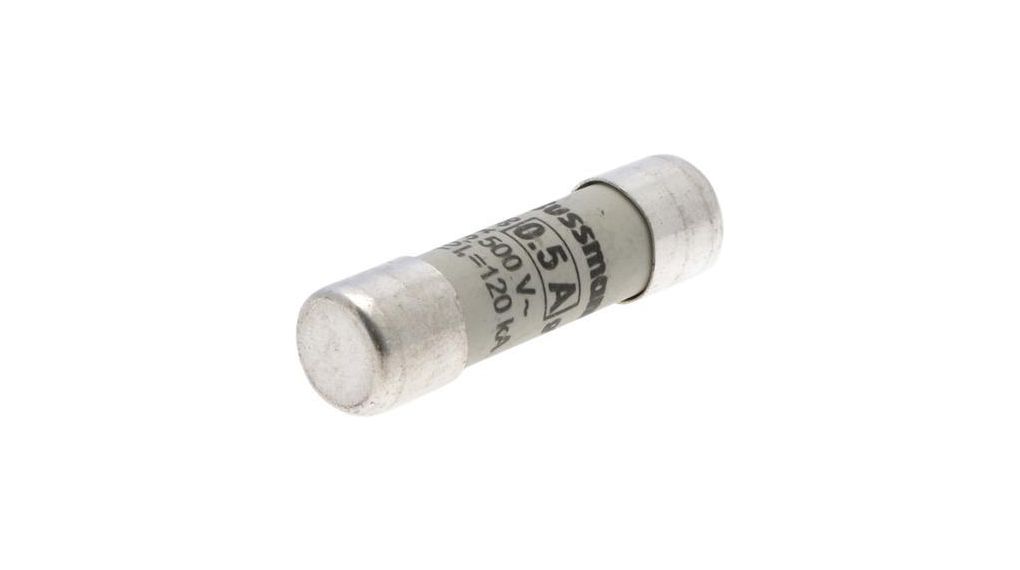 C10G0-5 | Eaton Fuse, 10 x 38mm, 500mA, Fast Blow | Distrelec International