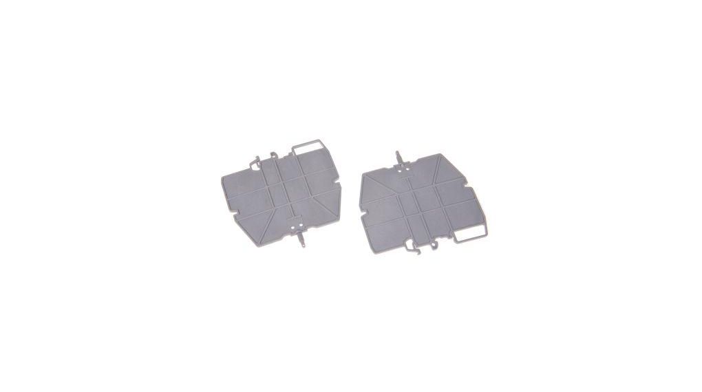 SCFCV Series End Cover for Use with DIN Rail Terminal Blocks