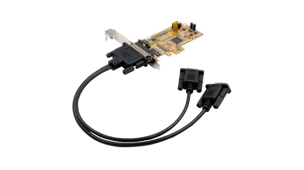 EX-45362 | Exsys Interface Card, RS232 / RS422 / RS485, DB9 Male, PCIe ...