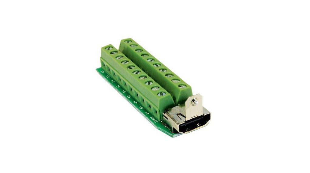 Adapter, HDMI-Buchse - Klemmenblock