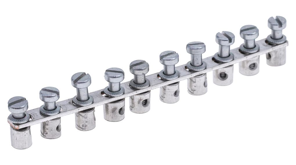 Weidmuller Q Series Jumper Bar for Use with DIN Rail Terminal Blocks, 24A, 5 ST