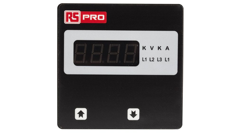 Digital Voltmeter AC, LED Display 4-Digits ±0.5 + 1 Digit %
