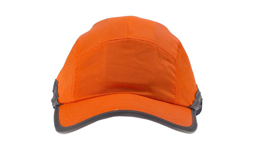 Orange Long Bump Cap, Mesh Protective Material
