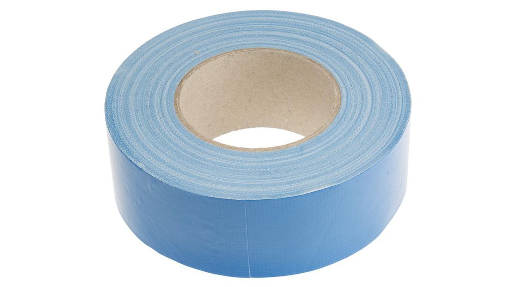 Duct Tape, 50m x 50mm, Blue, Gloss Finish
