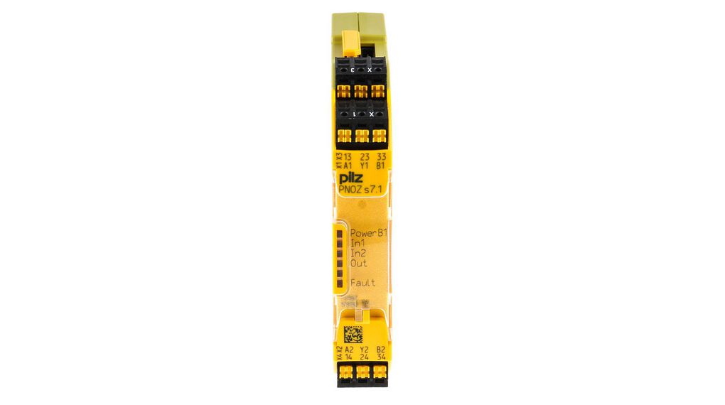 Pilz PNOZsigma PNOZ s7.1 C Safety Relay 24V dc, Dual-Channel 3 Safety Contacts