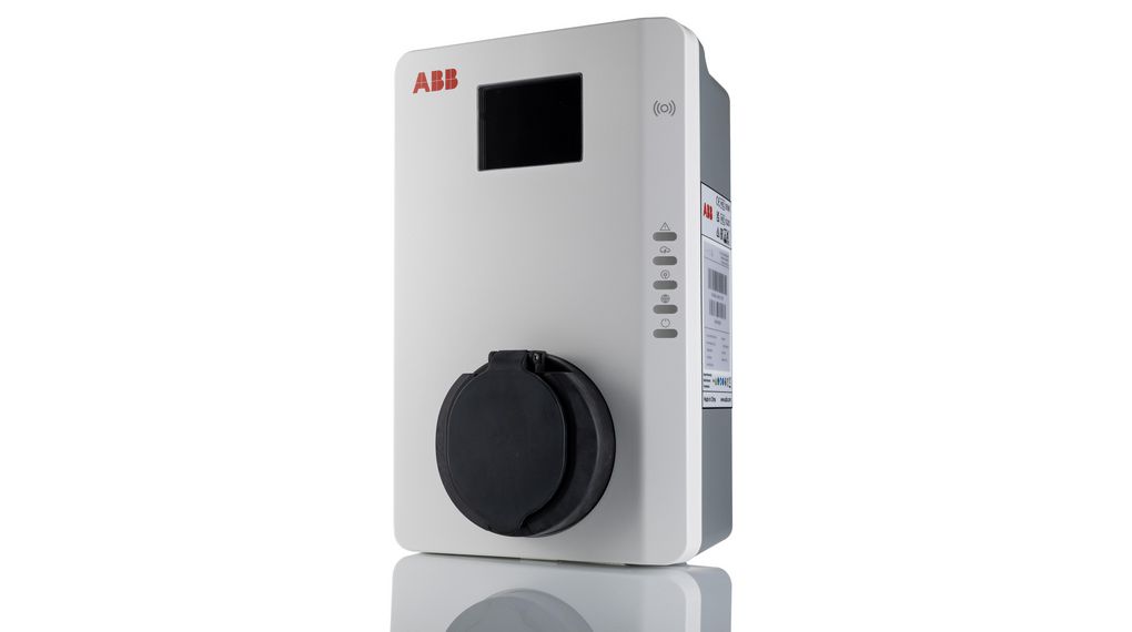 ABB Ac Wallbox Type 2, Socket, Three Phase/3, 32A