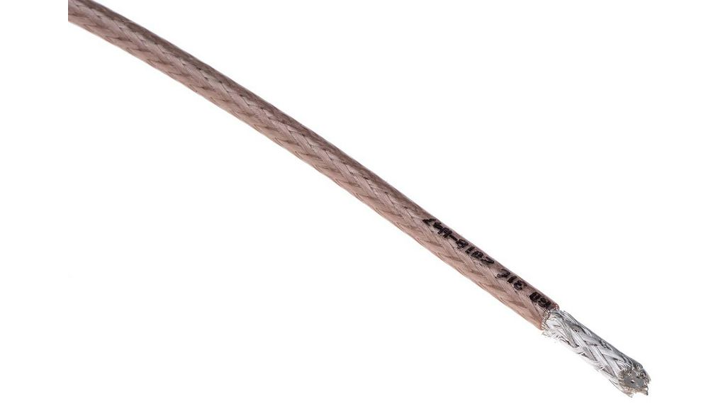 Quadrant Connectors, 25m, RG316D Coaxial, Unterminated50 Ohm 50Ohm