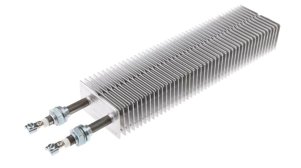 Ra Connector Radiator RA 4080 1000 | Acim Jouanin Finned Tubular Heater, 1 kW, 230 V ac ...