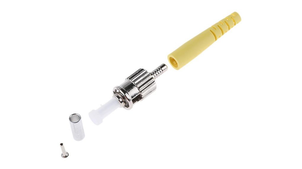 ST, UPC Single Mode Simplex Fibre Optic Connector, 0.4dB Insertion Loss