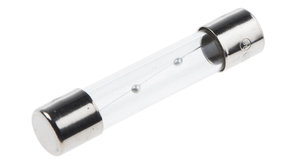 4A T Glass Cartridge Fuse, 6.3 x 32mm, Packung à 10 Stück