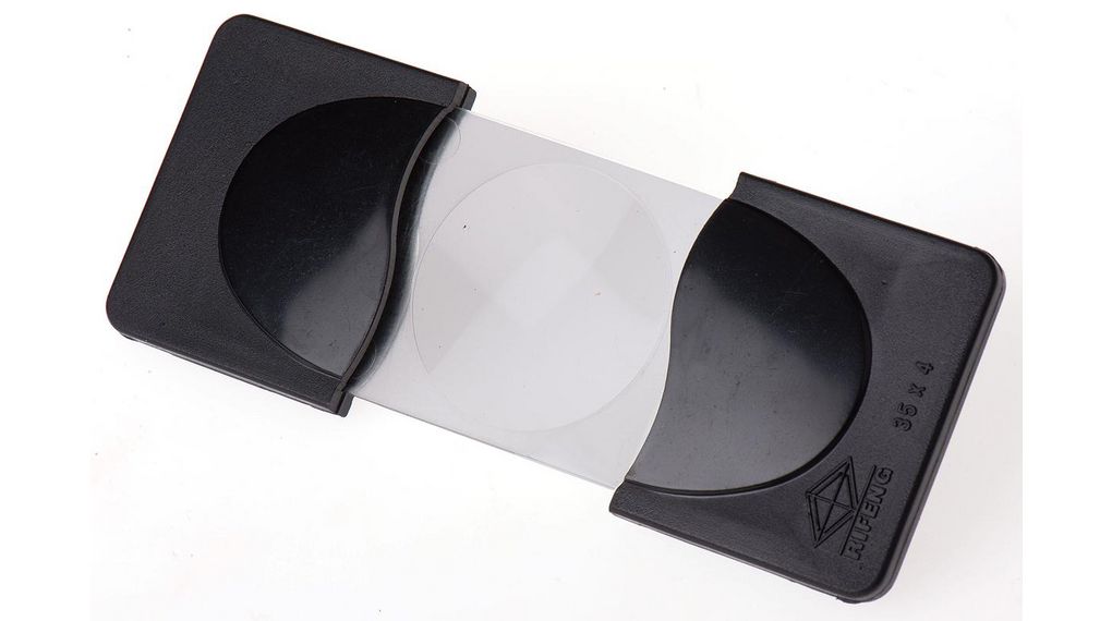 Förstoringsglas, 4X förstoring, 32 mm diameter, N/A