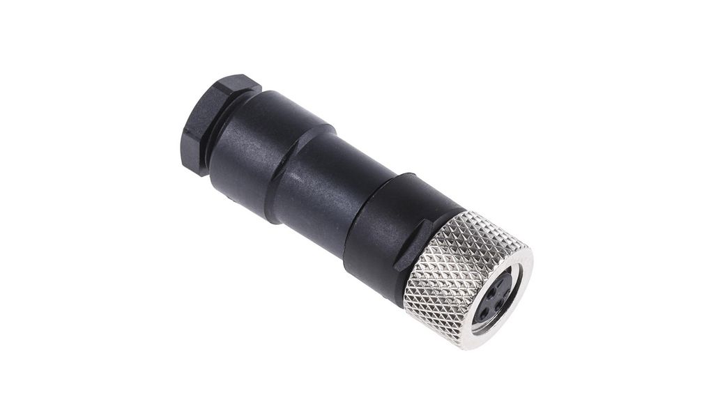 binder Circular Connector, 3 Contacts, Cable Mount, M8 Connector, Socket, Female, IP67, 768 Series Contacten