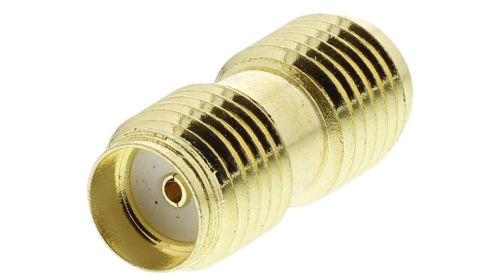 RF Solutions Straight 50Ohm RF Adapter SMA Socket to SMA Socket 3GHz