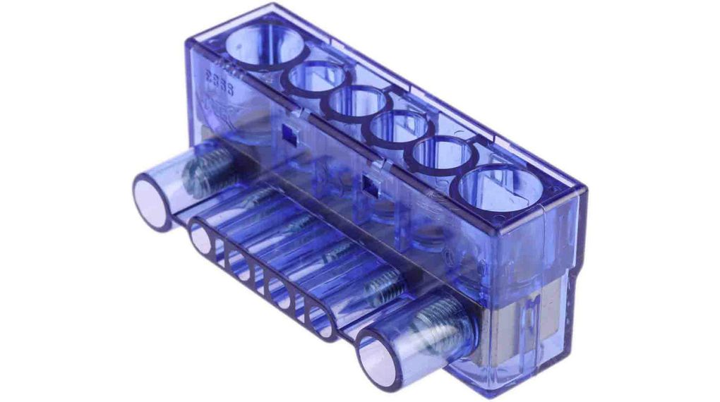 8680799 | RS PRO Commoning Block, 6 Way, 750 V, 750V, 40A | Distrelec ...