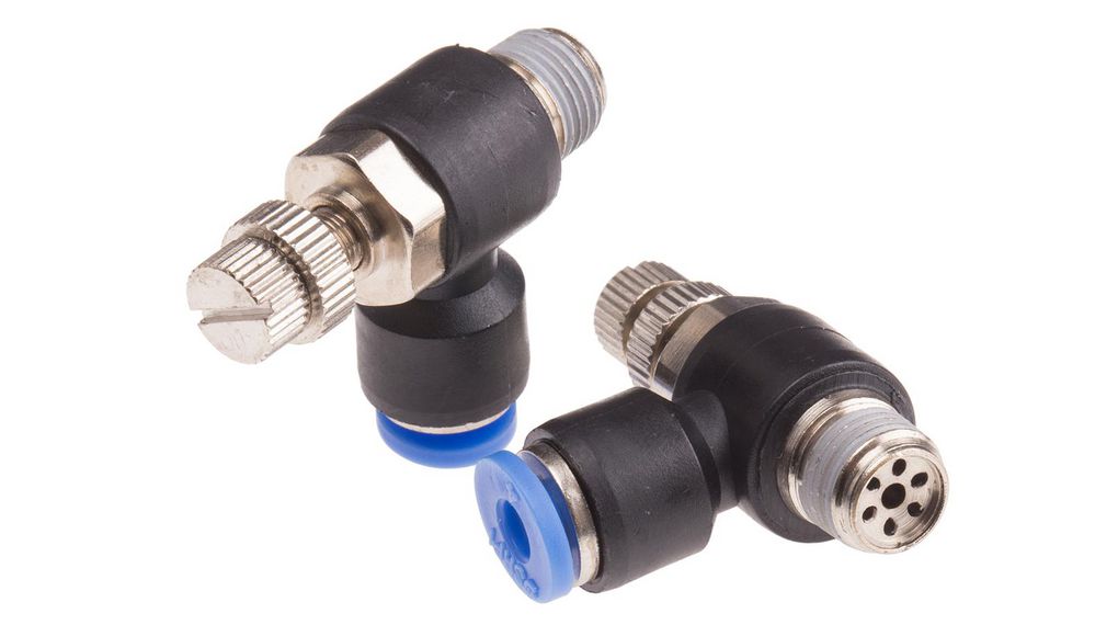 Threaded Speed Controller x 4mm Tube Outlet Port