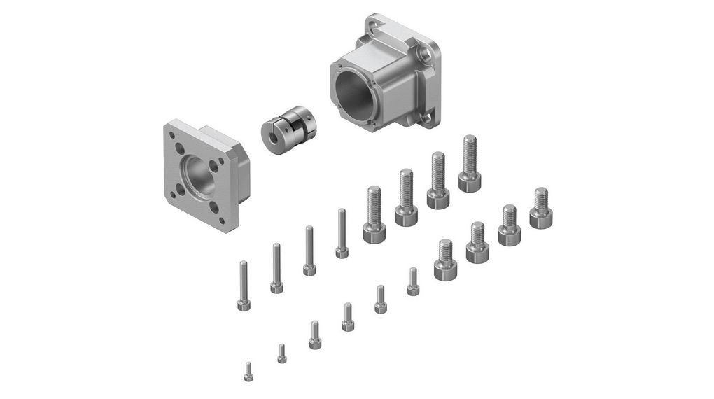 Axial Mounting Kit for ESBF-32 / EGSL-45 / ERMB-20 / EHMB-20 Cylinders, IP40, 1.1Nm