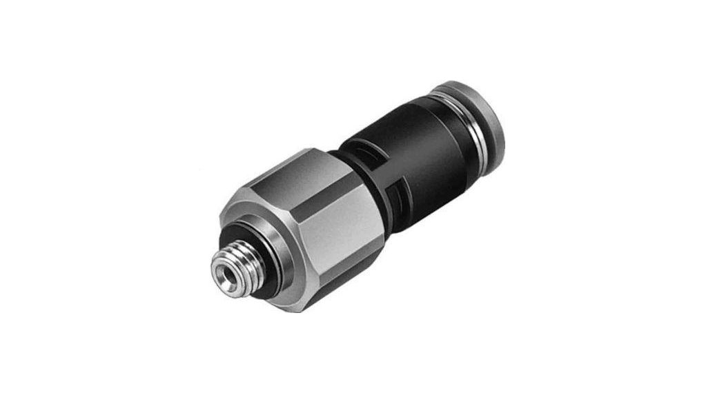QSR PBT Pneumatic Rotary Union, Push In 4mm