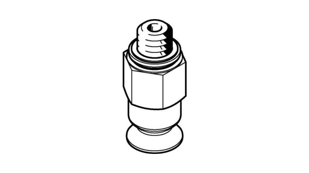 Festo 8mm NBR Suction Cup VAS-8-M5-NBR