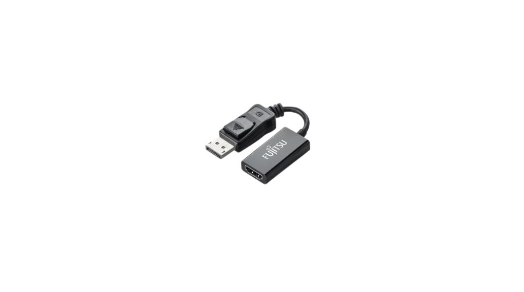 Adattatori video, Cavo Spina DisplayPort - Presa HDMI, 4096 x 2160, Nero