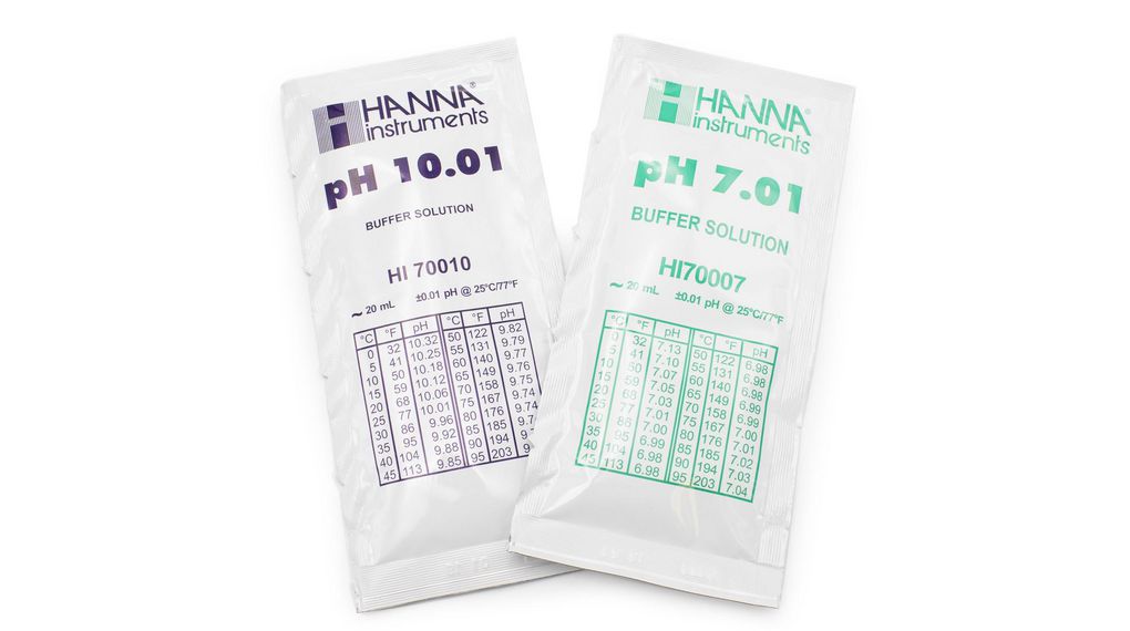 Kit di taratura pH 7.01 e 10.01; 5 x 20 ml
