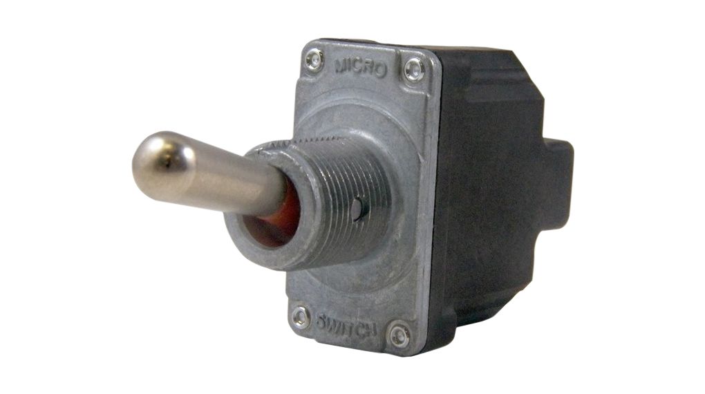 Toggle Switch (ON)-OFF-ON 15 A 1CO IP67 / IP68