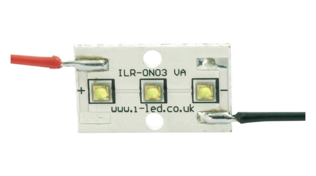 Lineair IR-LED-plaat 730nm 6.9V 1A 80°