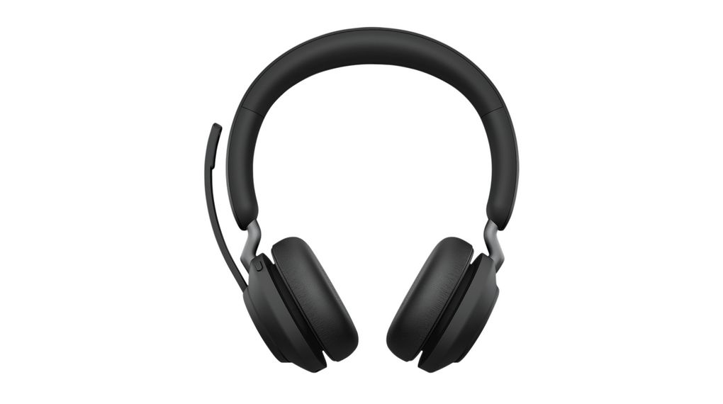 Headset, Evolve 2-65, Stereo, Op de oren, 20kHz, Bluetooth, Zwart