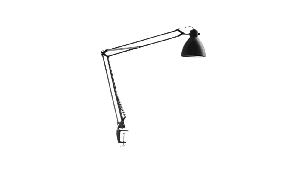 Desktop Lamp, Clamp, Adjustable Arm, Euro Type C (CEE 7/16) Plug / UK Type G (BS1363) Plug
